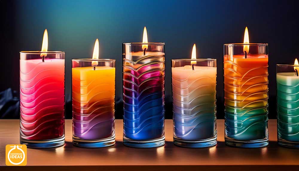 Layered Candles